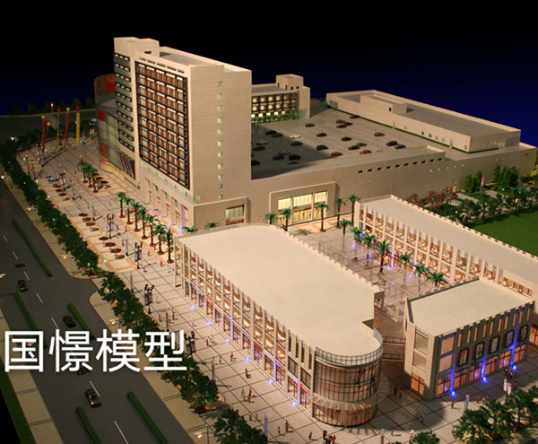 公主岭市建筑模型